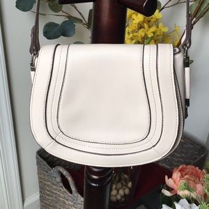 FRENCH CON Pale Pink Crossbody Bag